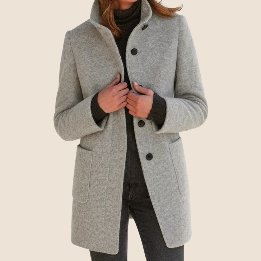 Eleonora | Cappotto in lana dal taglio midi