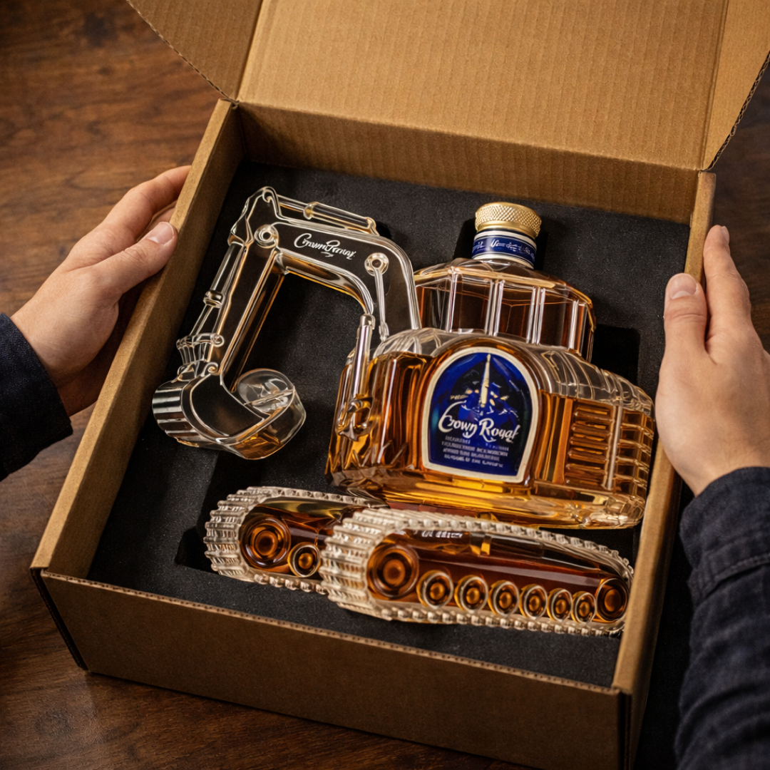 Decanter per Whiskey – Edizione Escavatore