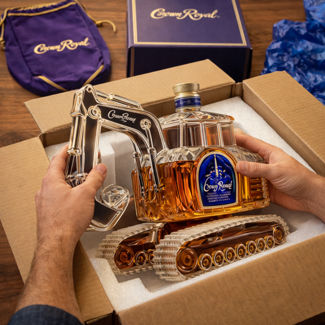 Decanter per Whiskey – Edizione Escavatore