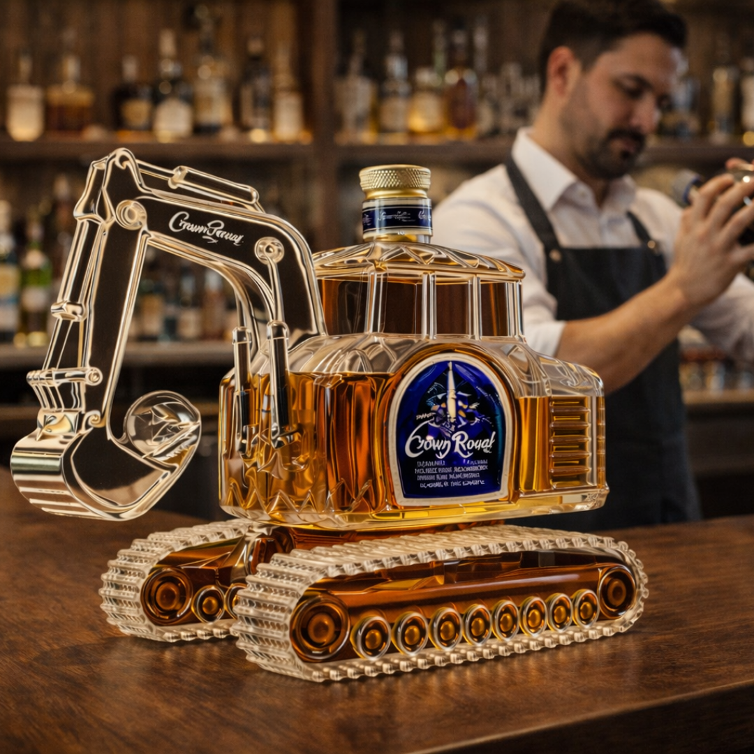 Decanter per Whiskey – Edizione Escavatore