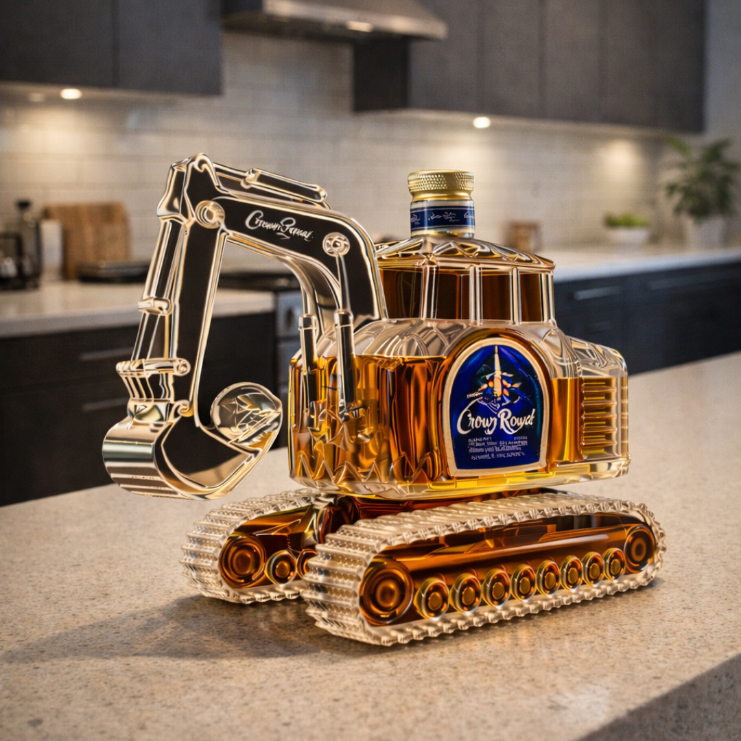 Decanter per Whiskey – Edizione Escavatore