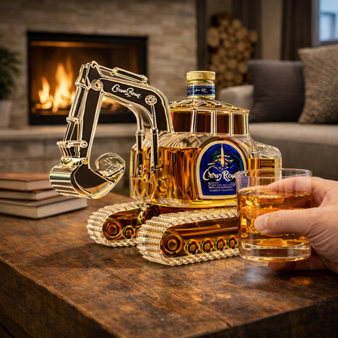 Decanter per Whiskey – Edizione Escavatore