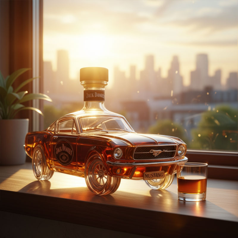 Decanter per Whiskey – Edizione Mustang