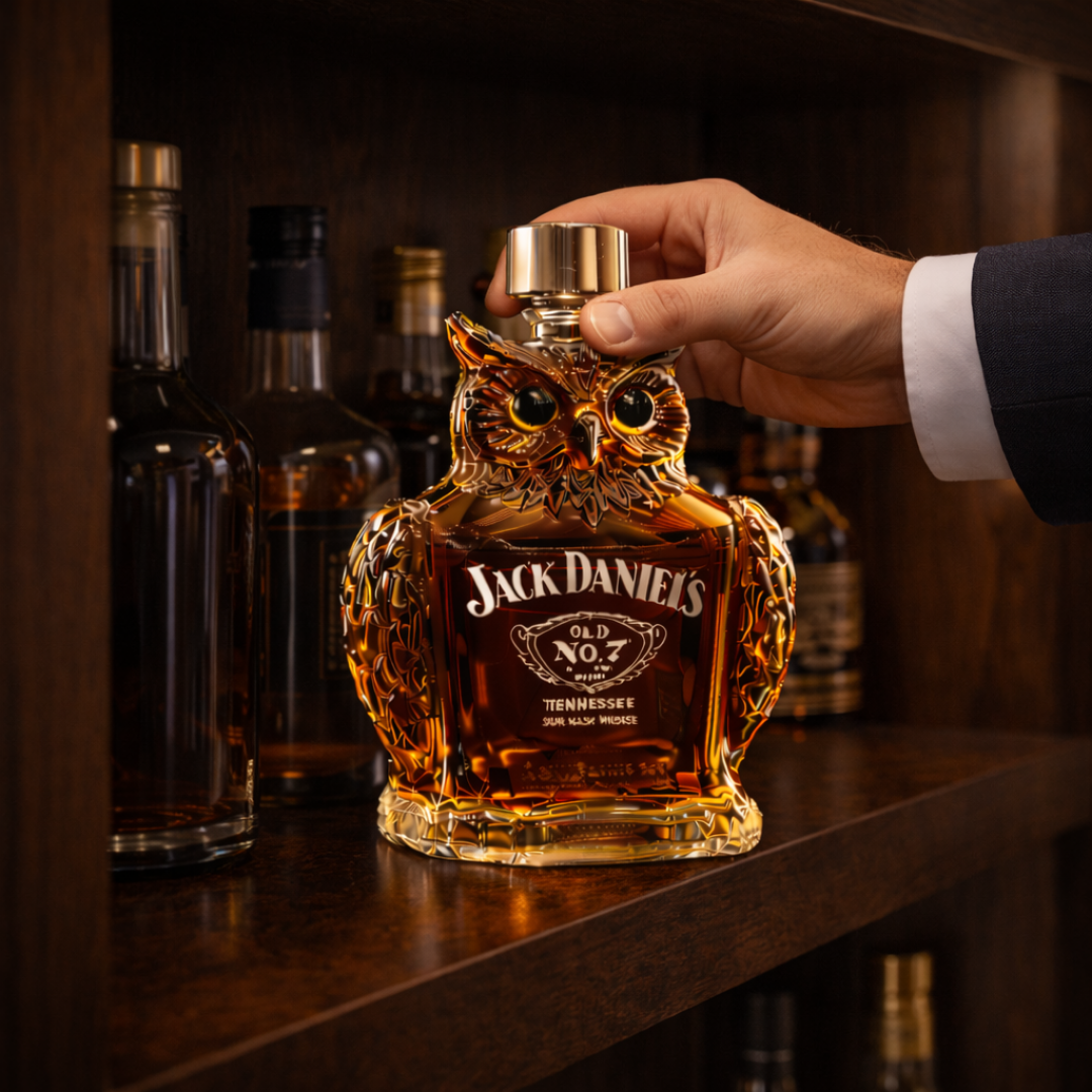 Decanter per Whiskey – Edizione Gufo