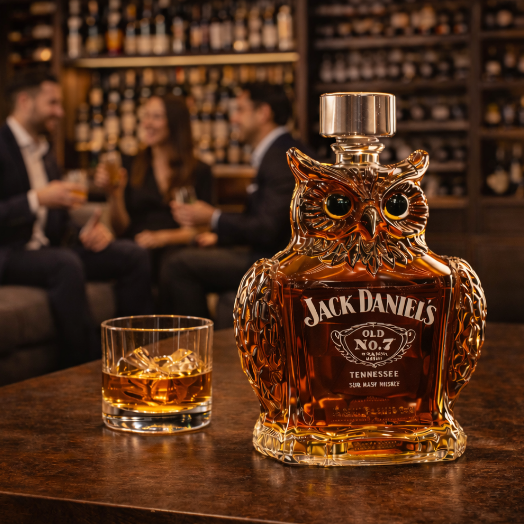 Decanter per Whiskey – Edizione Gufo