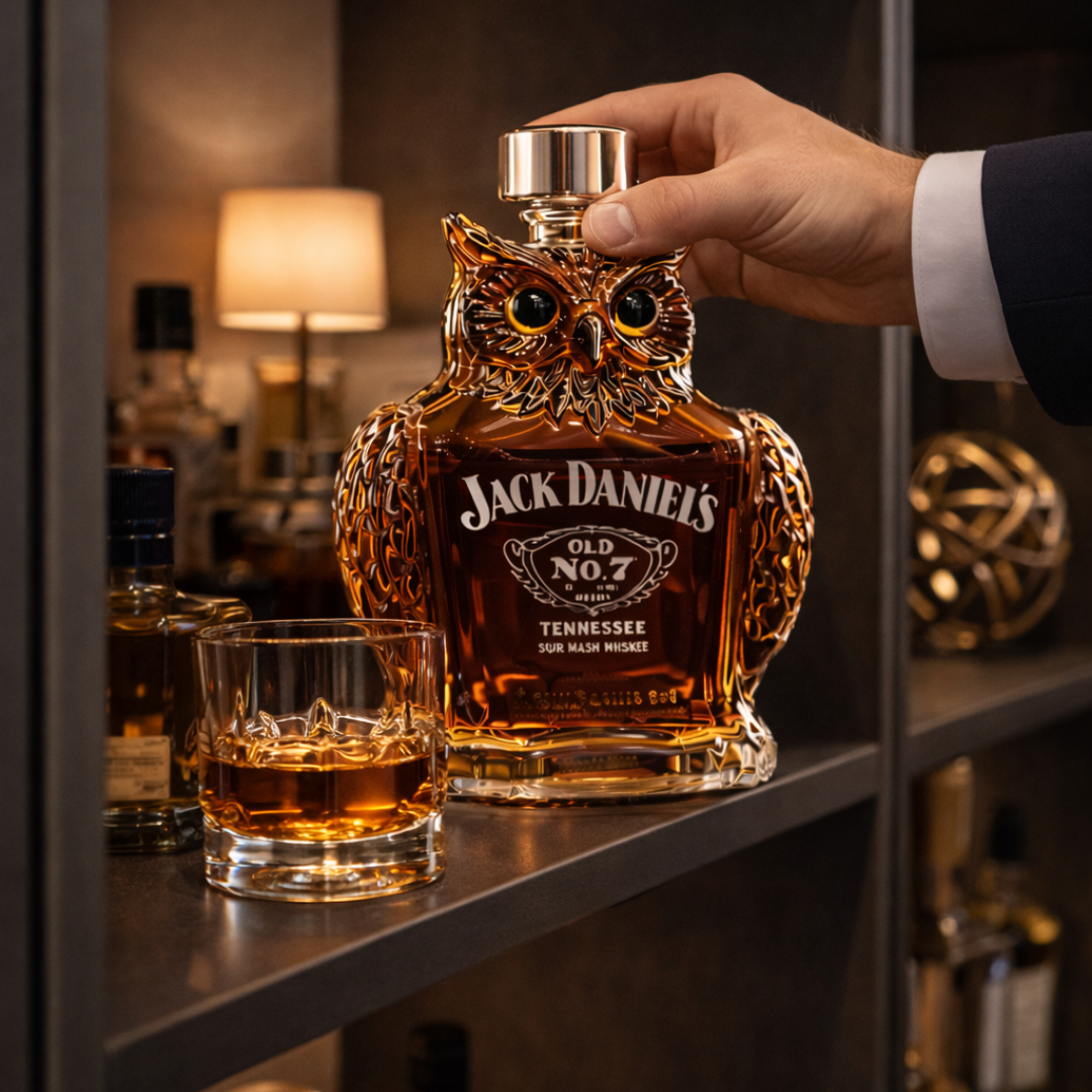 Decanter per Whiskey – Edizione Gufo