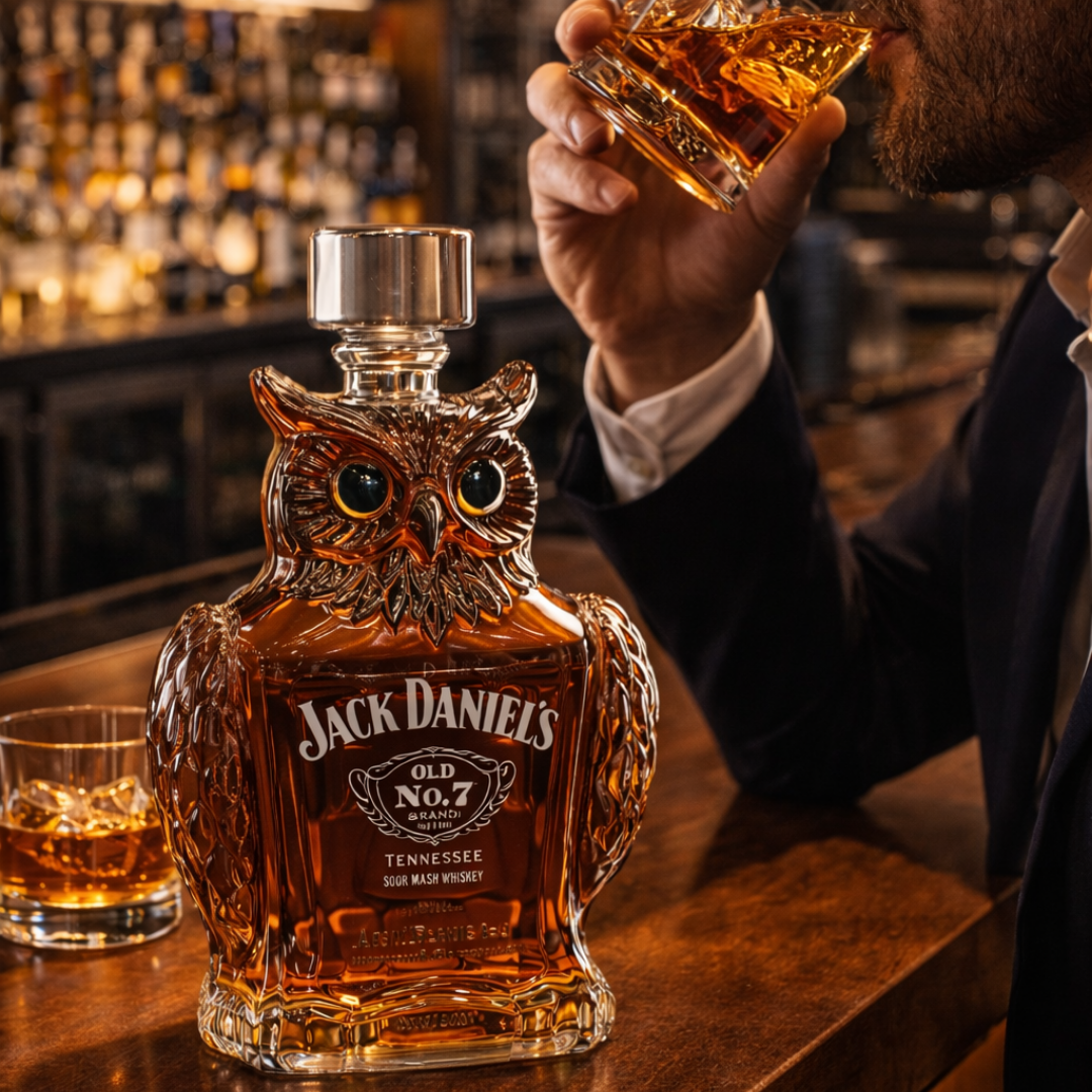 Decanter per Whiskey – Edizione Gufo