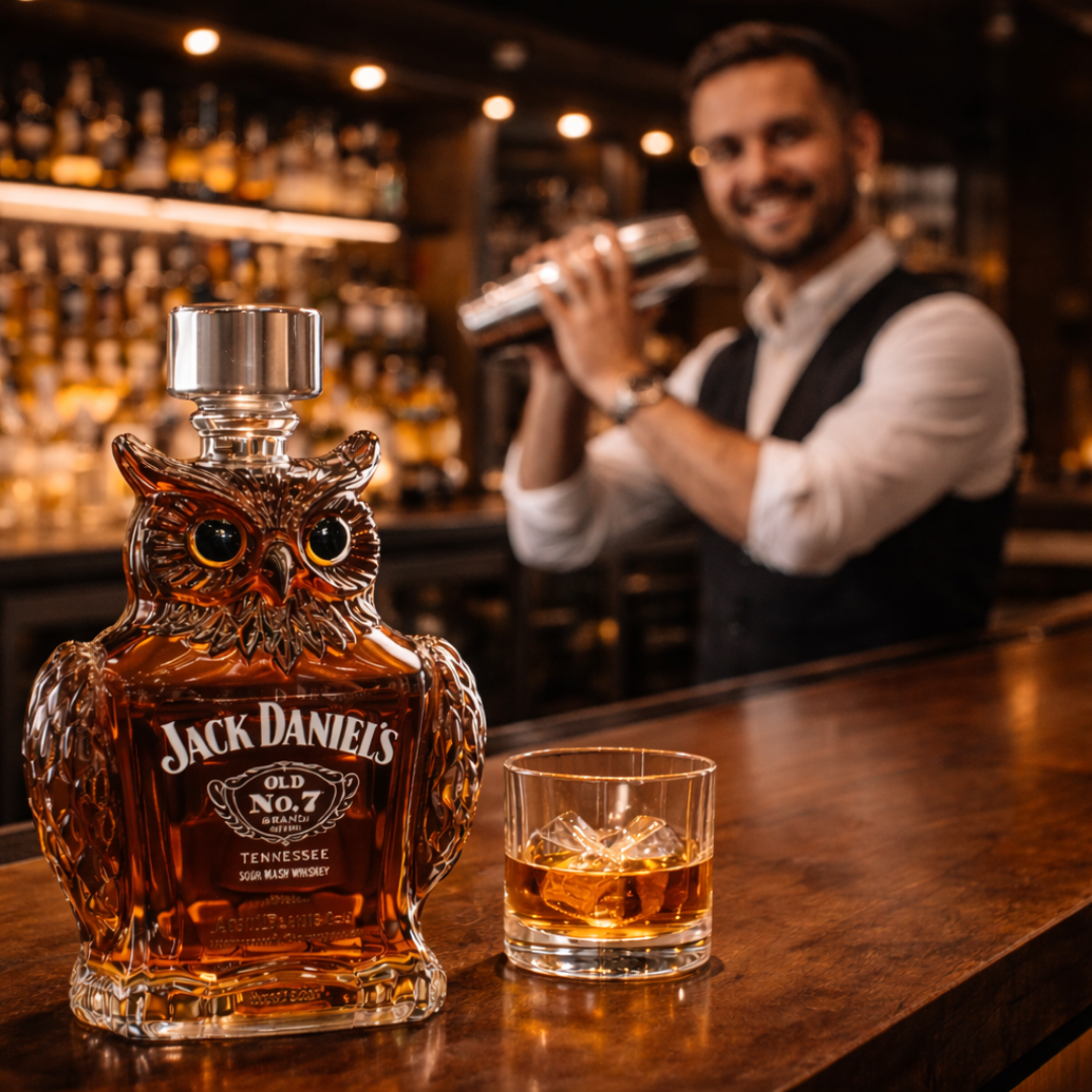 Decanter per Whiskey – Edizione Gufo
