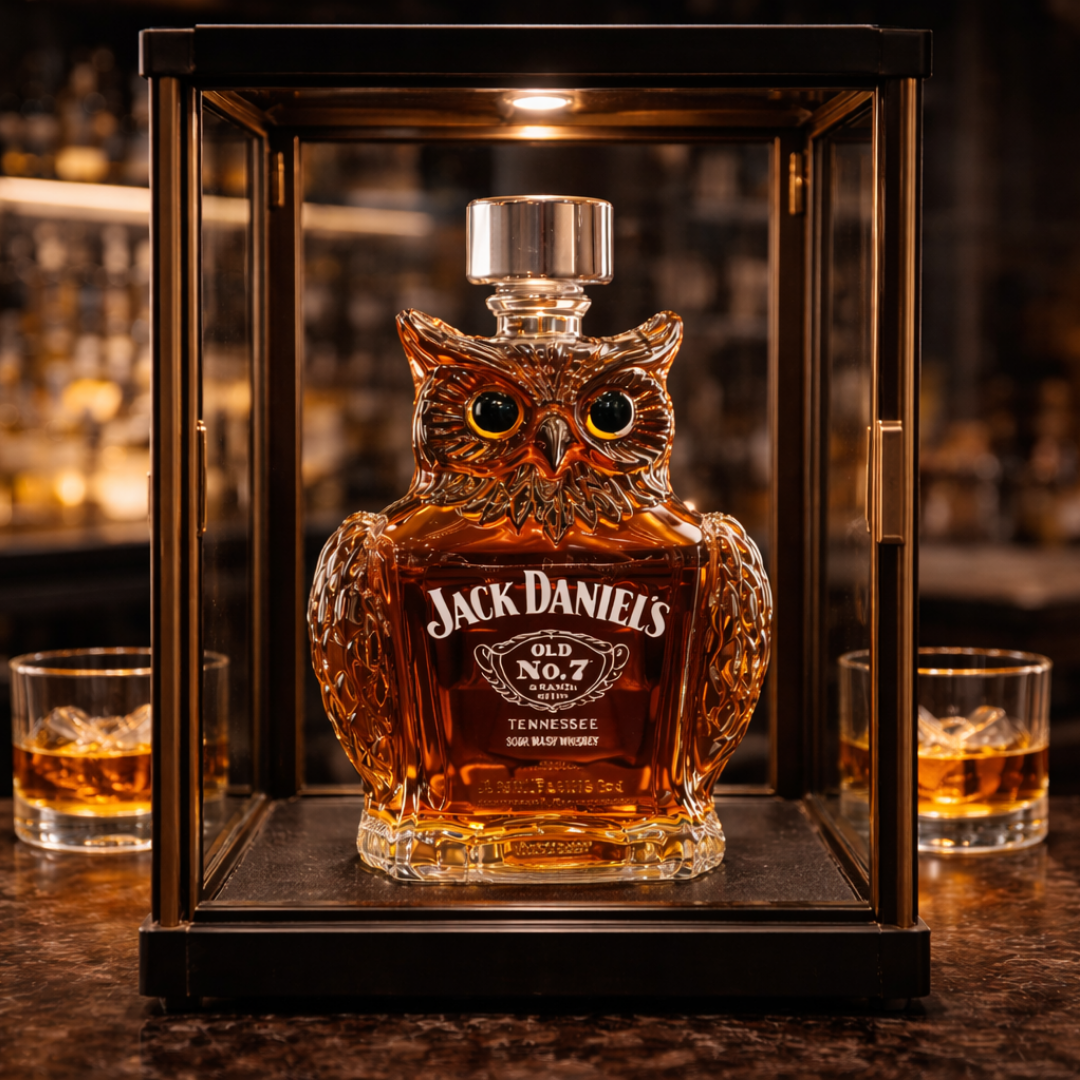 Decanter per Whiskey – Edizione Gufo