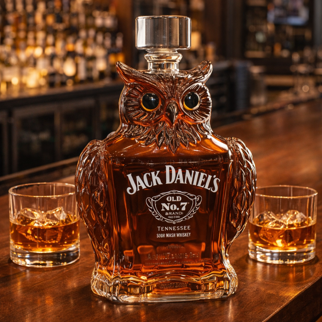 Decanter per Whiskey – Edizione Gufo