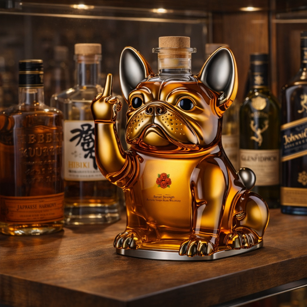 Decanter per Whiskey – Edizione Cani