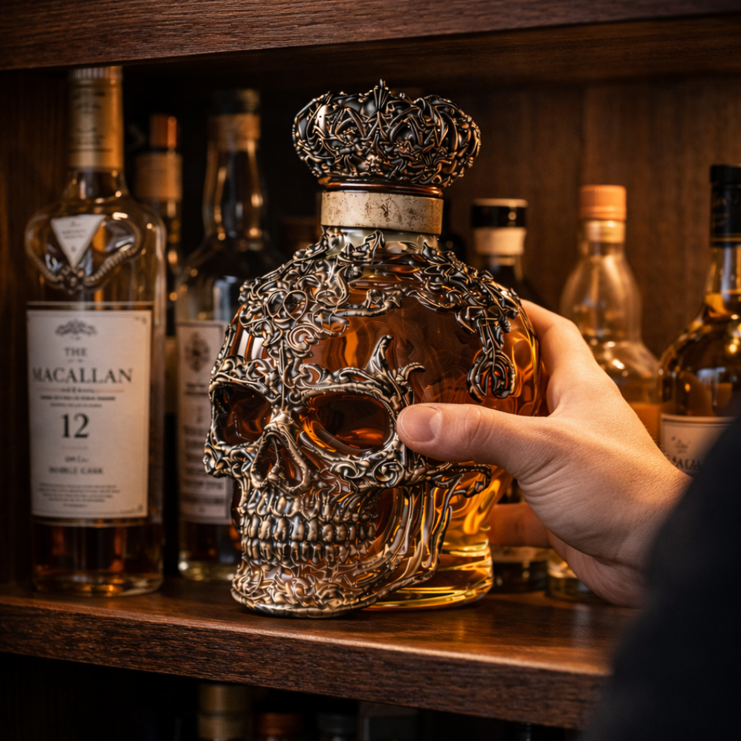 Decanter per Whiskey – Edizione Teschio