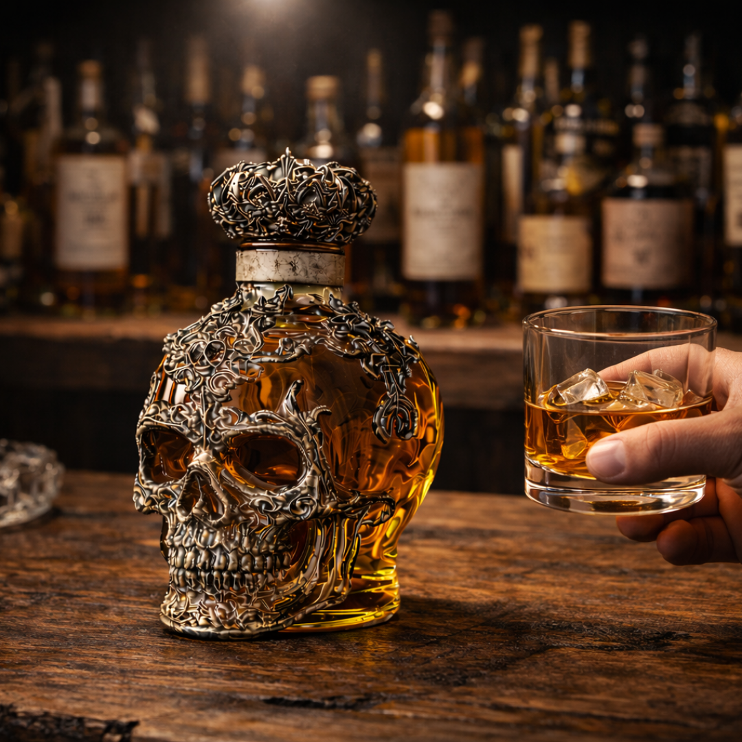 Decanter per Whiskey – Edizione Teschio