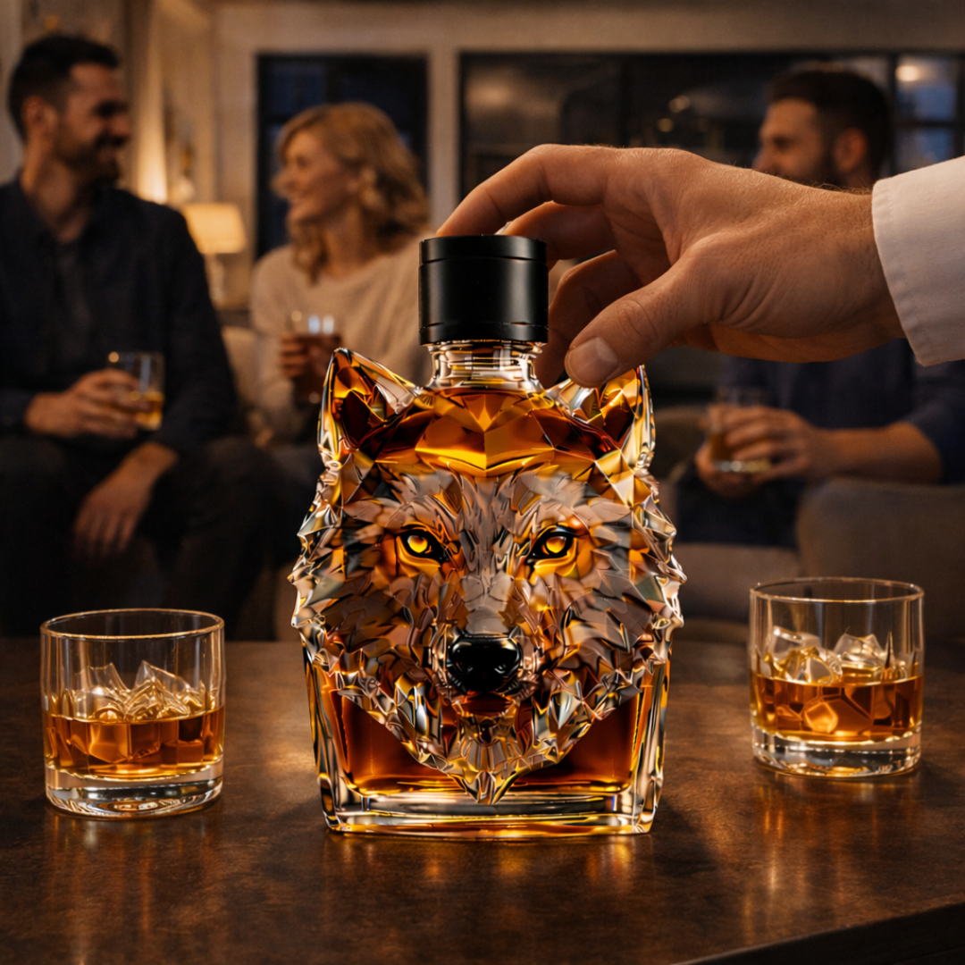 Decanter per Whiskey – Edizione Lupo
