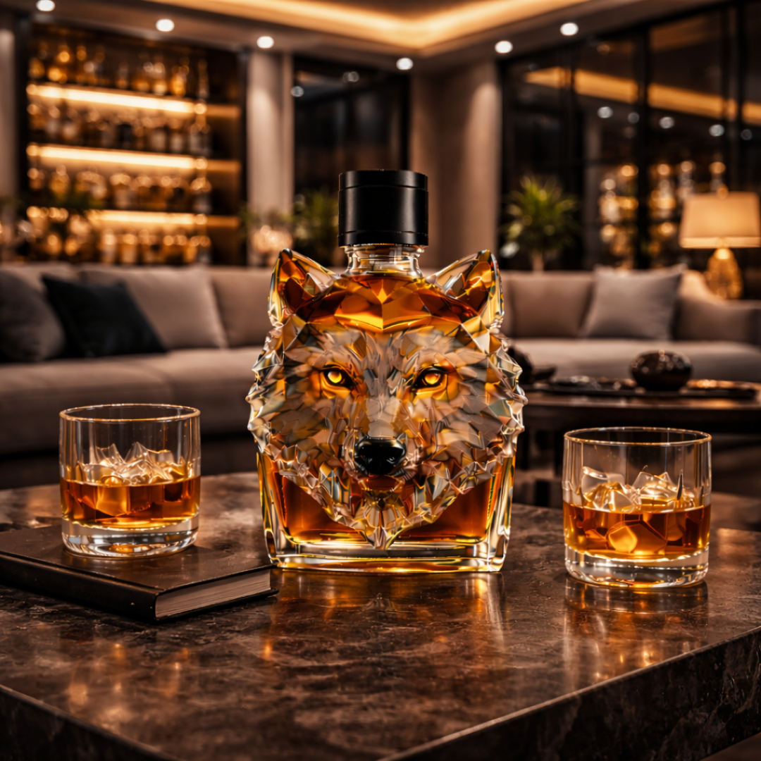 Decanter per Whiskey – Edizione Lupo