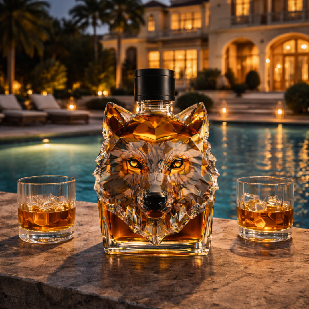 Decanter per Whiskey – Edizione Lupo