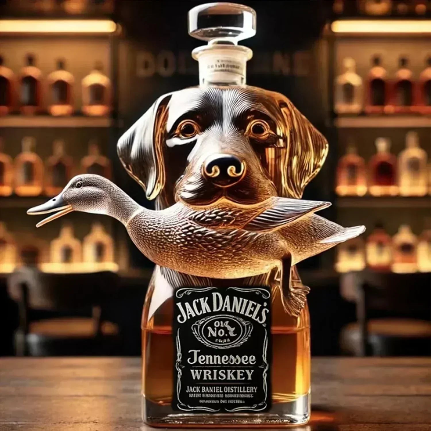 Decanter per Whiskey – Edizione Anatra Selvatica