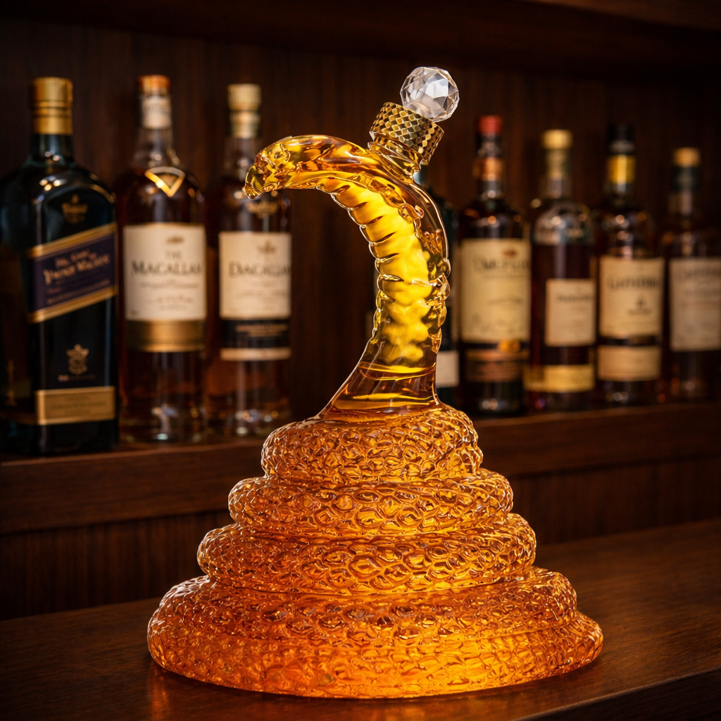 Decanter per Whiskey – Edizione Cobra