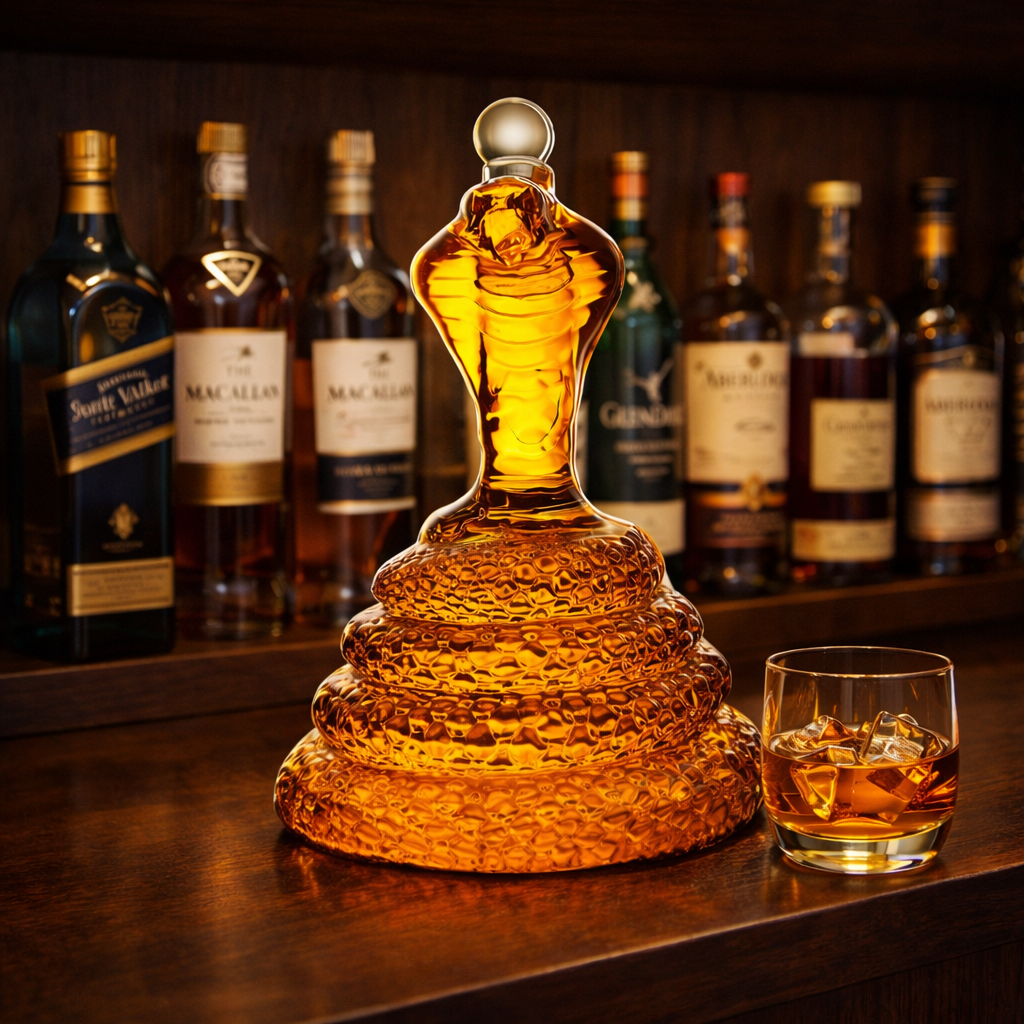 Decanter per Whiskey – Edizione Cobra