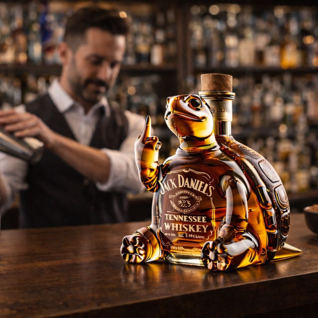 Decanter per Whiskey – Edizione Tartaruga