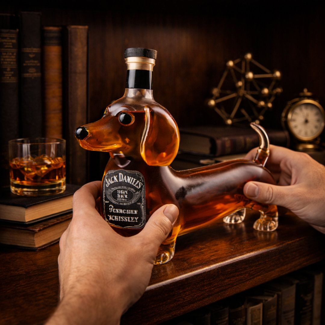 Decanter per Whiskey – Edizione Dachshund