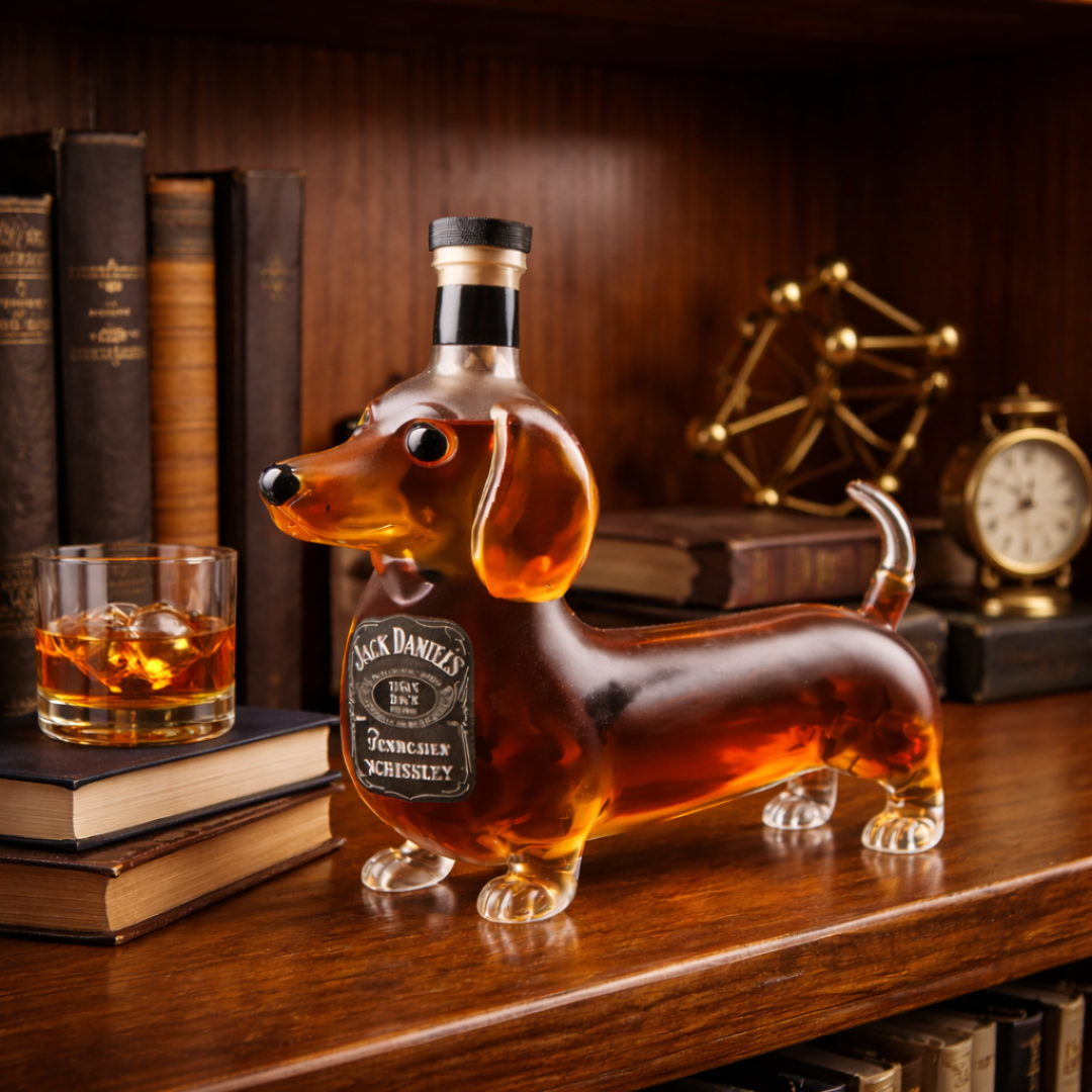 Decanter per Whiskey – Edizione Dachshund