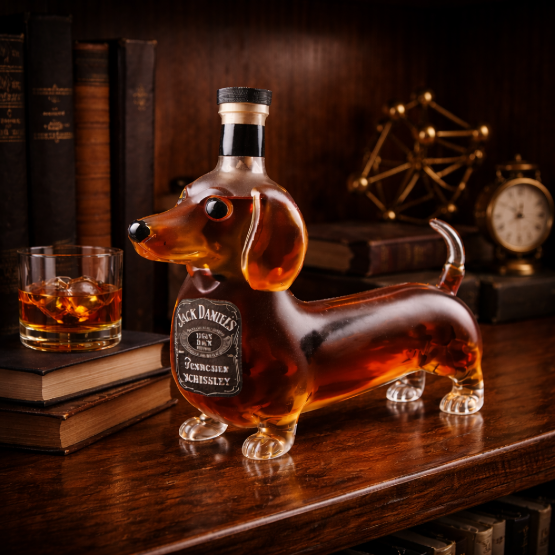 Decanter per Whiskey – Edizione Dachshund