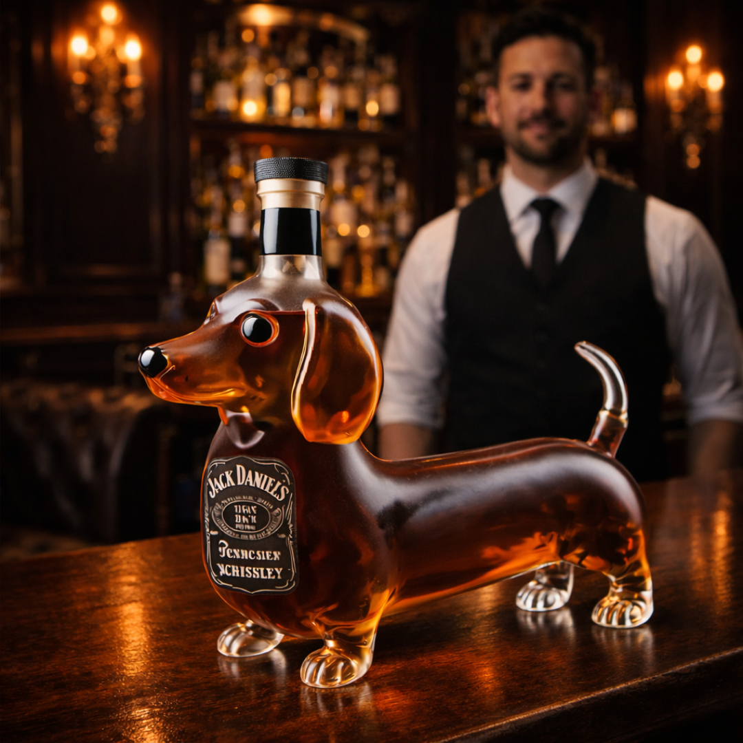 Decanter per Whiskey – Edizione Dachshund
