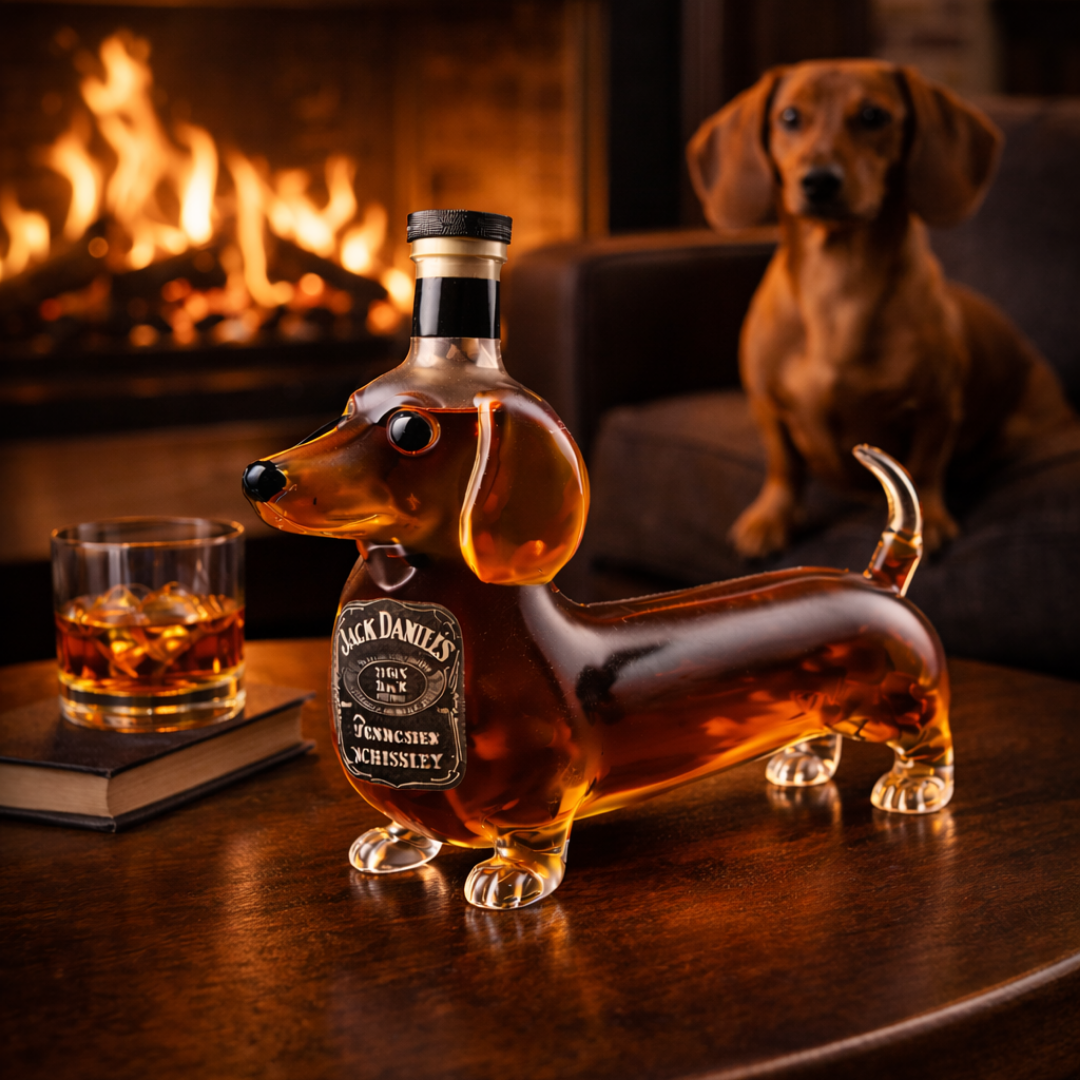 Decanter per Whiskey – Edizione Dachshund
