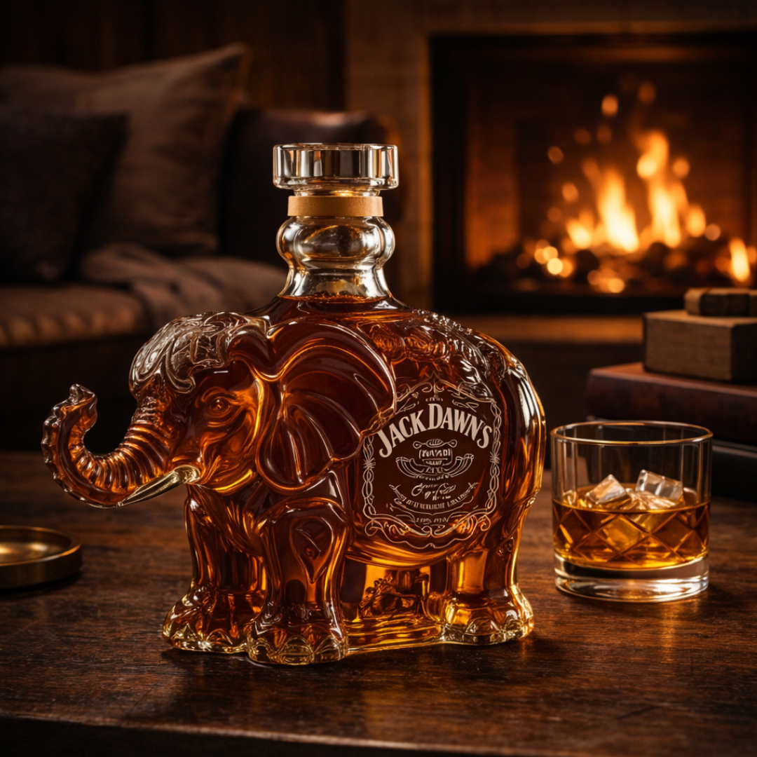 Decanter per Whiskey – Edizione Elefante