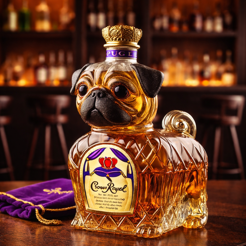 Decanter per Whiskey – Edizione Bulldog Francese