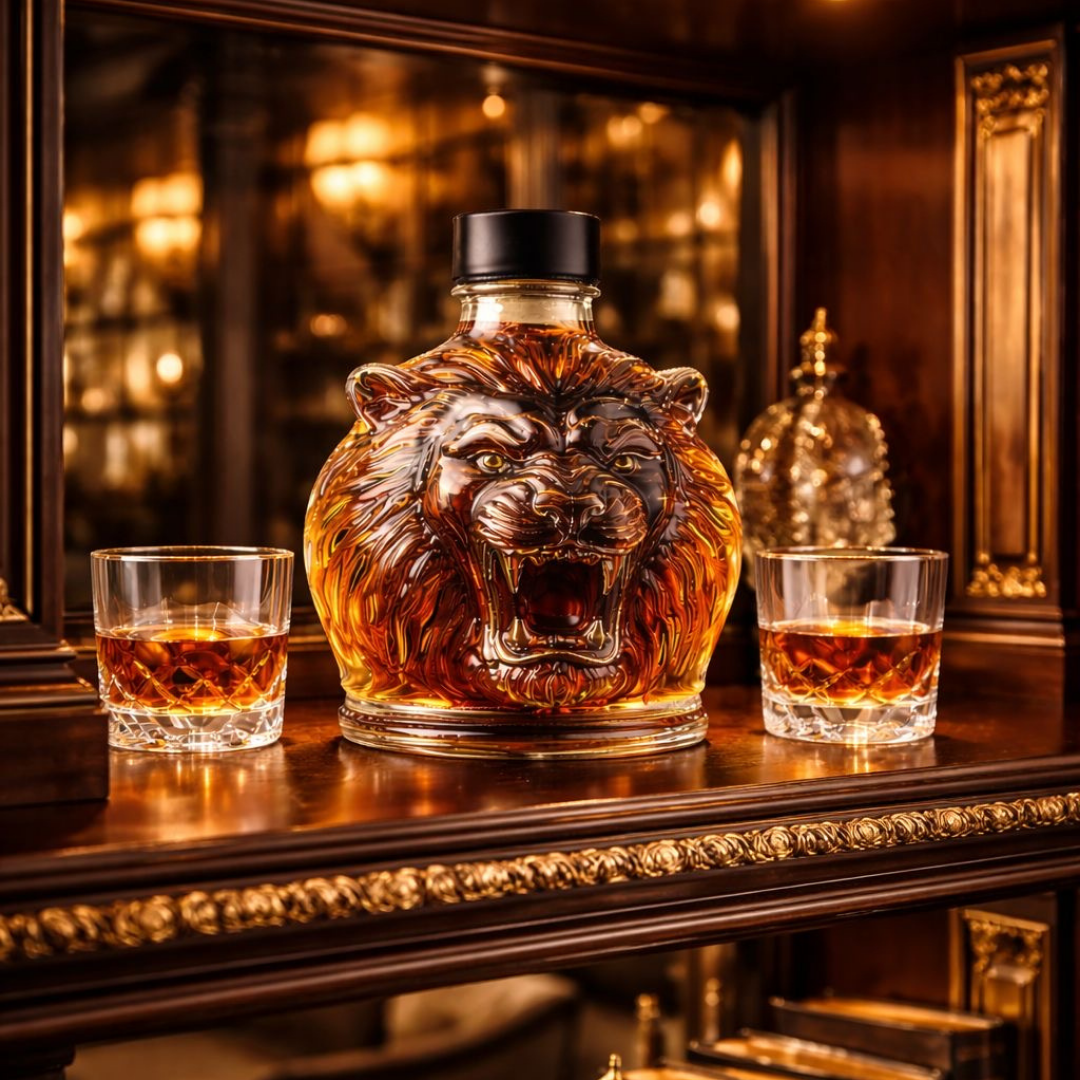 Decanter per Whiskey – Edizione Leone