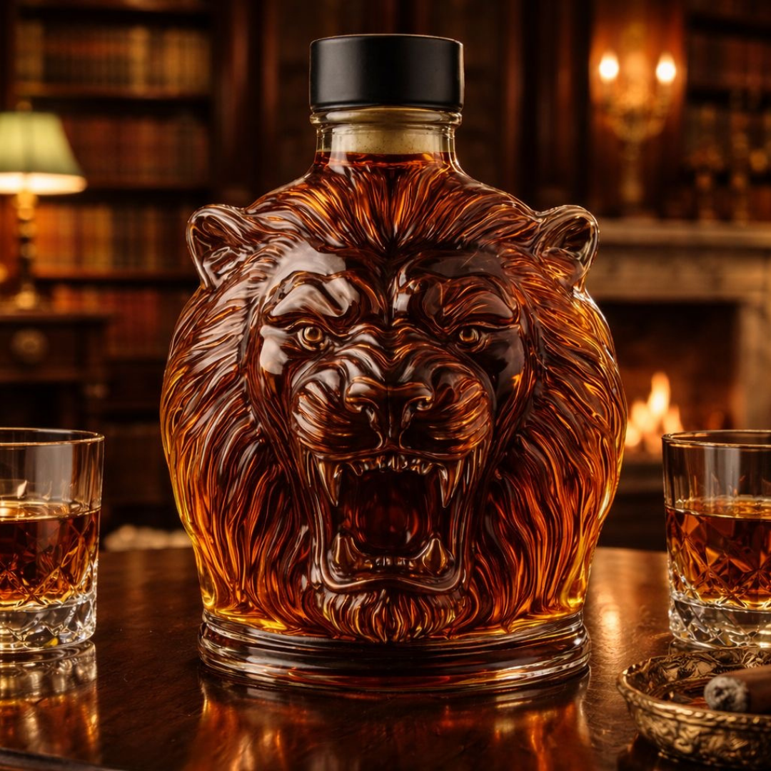 Decanter per Whiskey – Edizione Leone