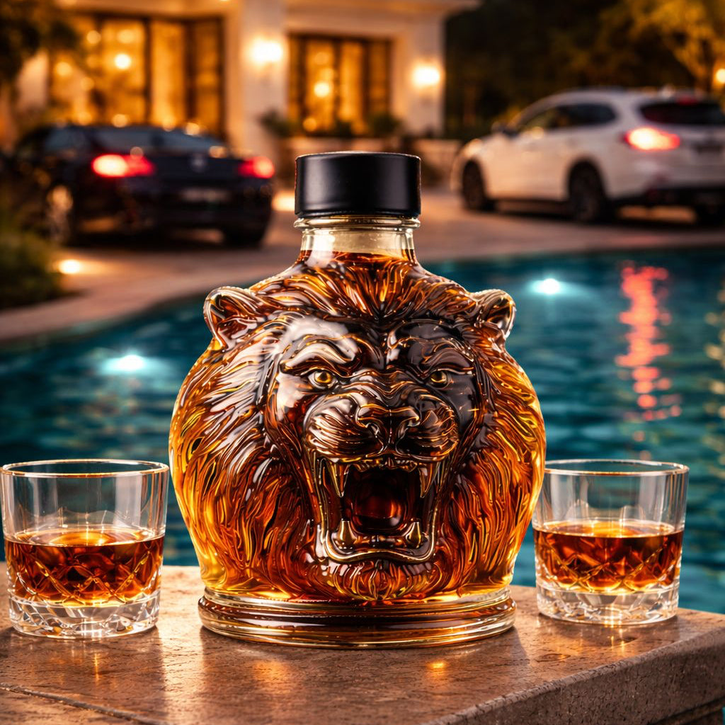 Decanter per Whiskey – Edizione Leone