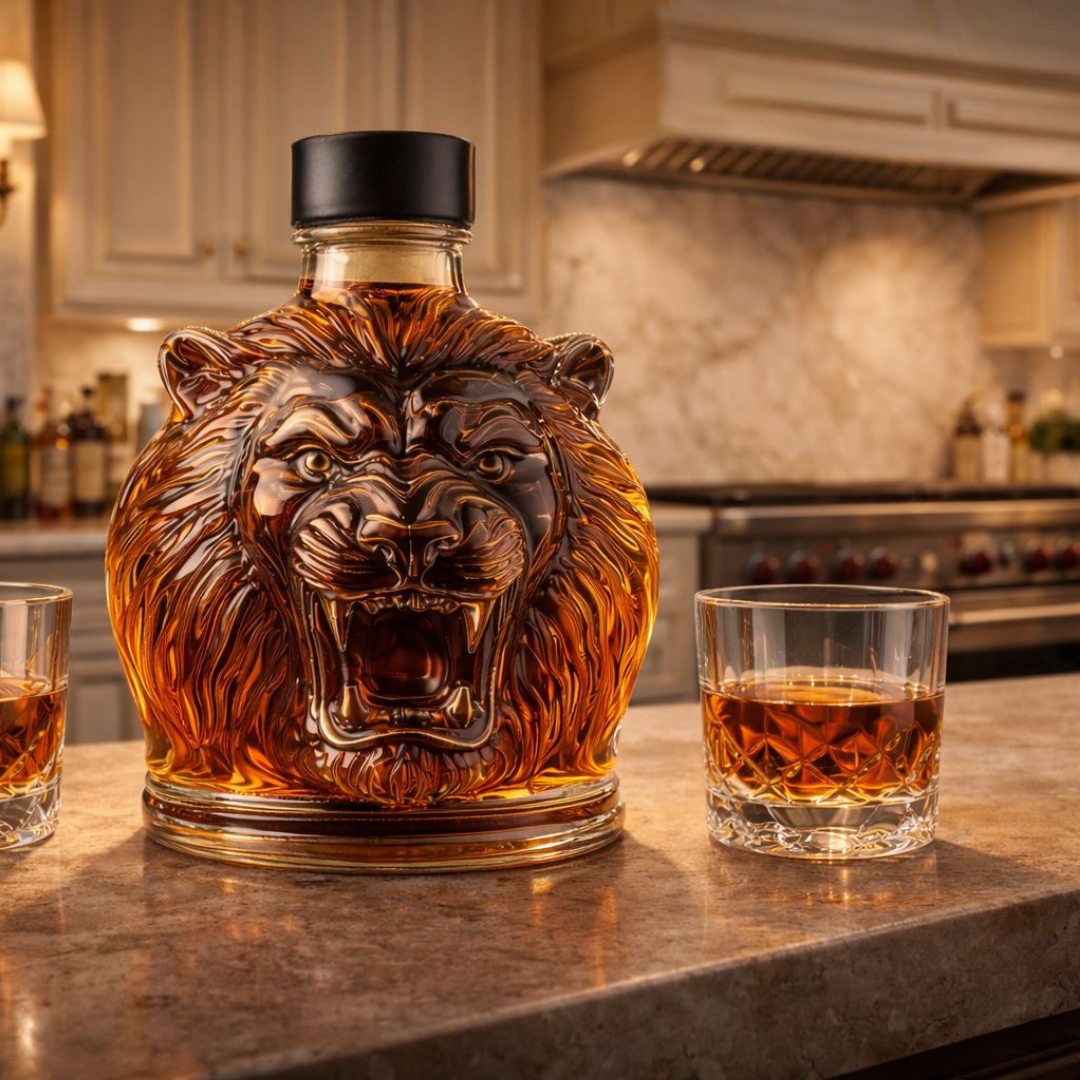 Decanter per Whiskey – Edizione Leone