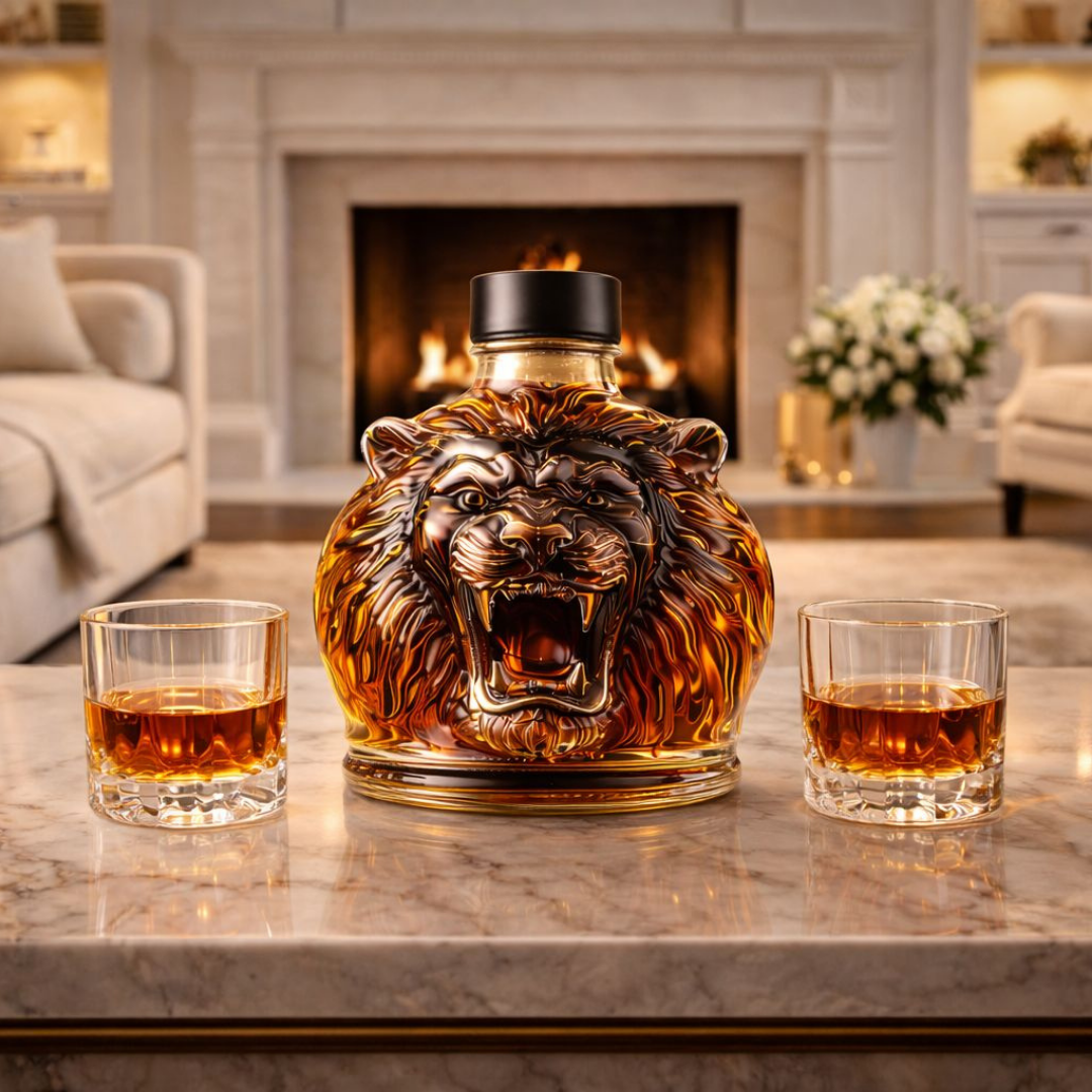 Decanter per Whiskey – Edizione Leone