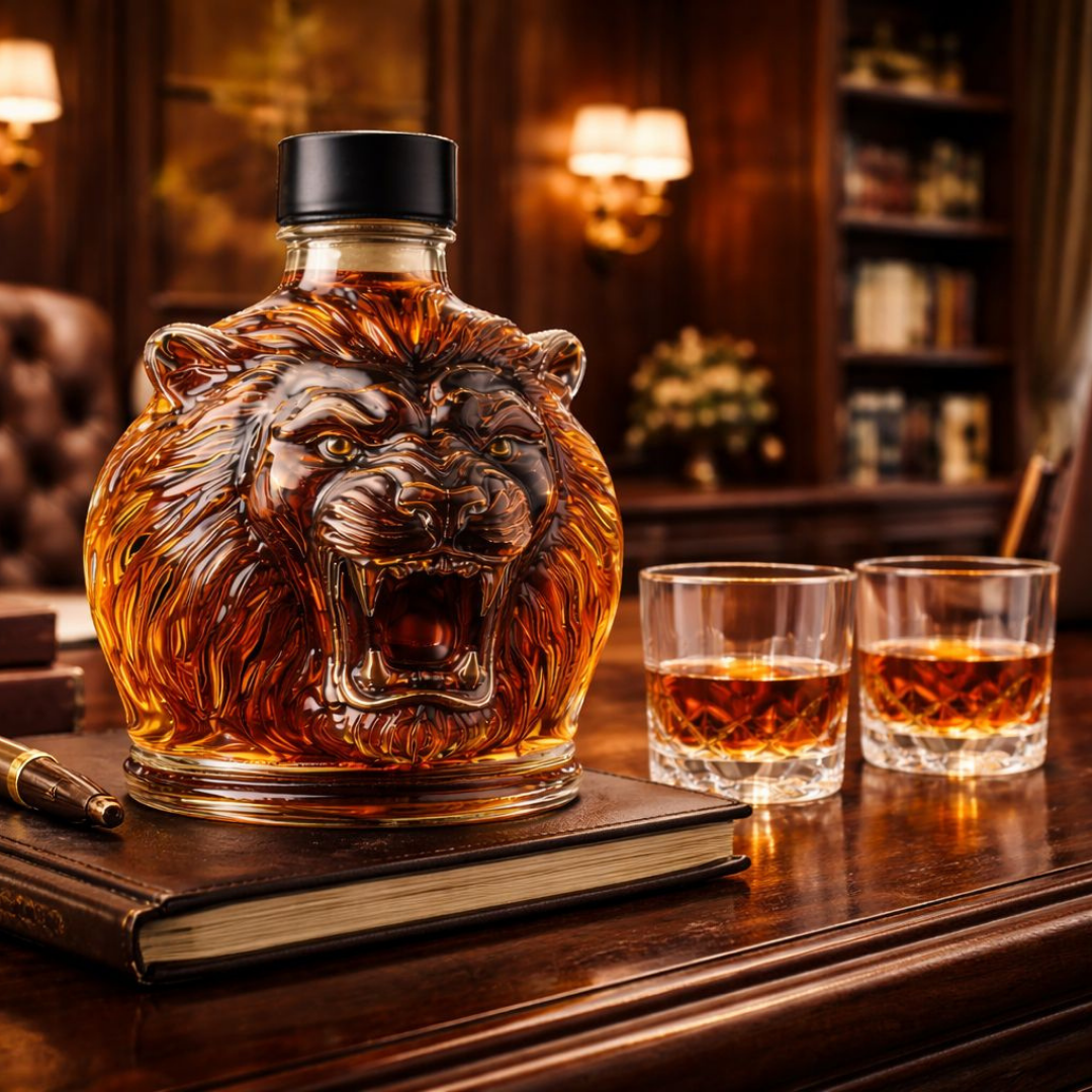 Decanter per Whiskey – Edizione Leone