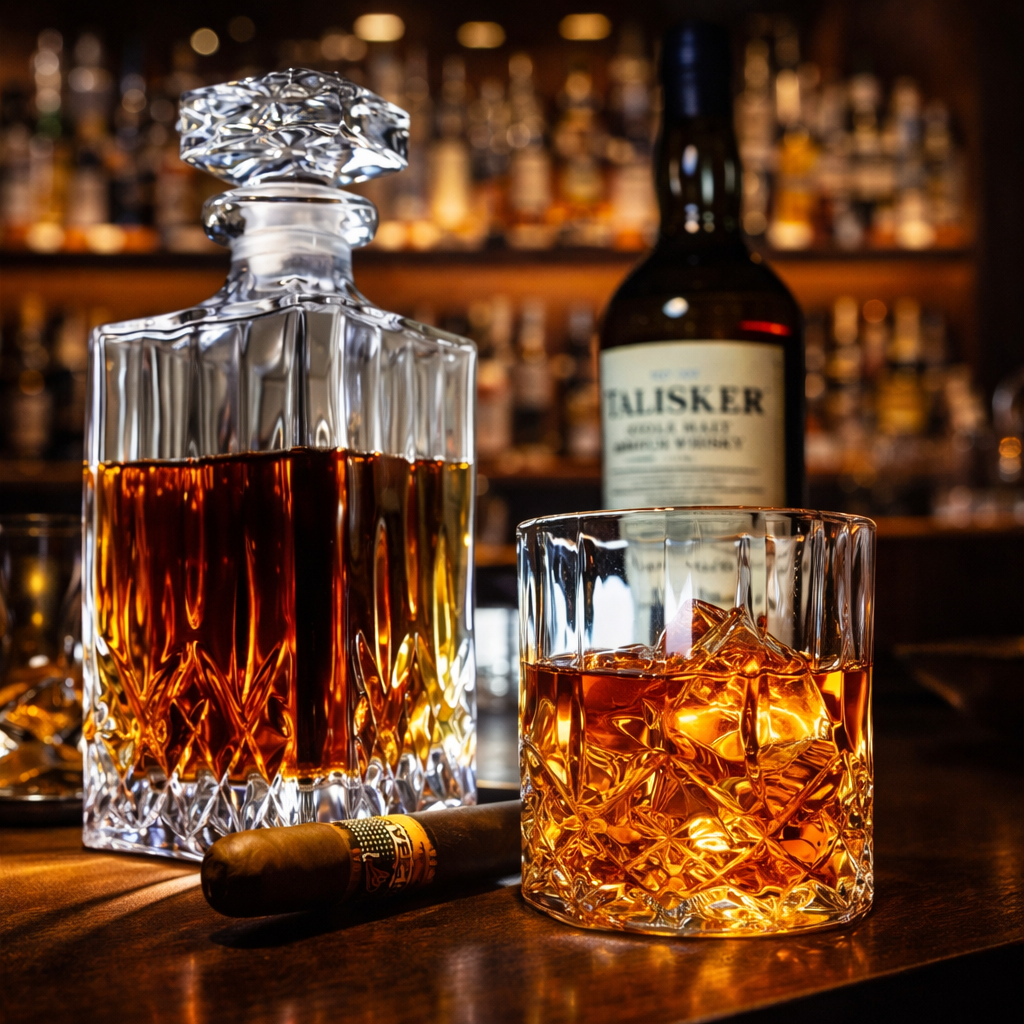 Set da Whiskey – Bottiglia e Bicchieri