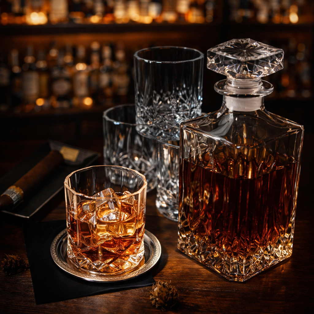 Set da Whiskey – Bottiglia e Bicchieri