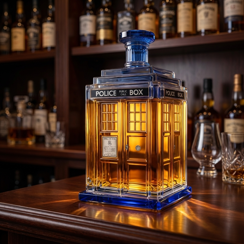 Decanter per Whiskey – Edizione Police Box