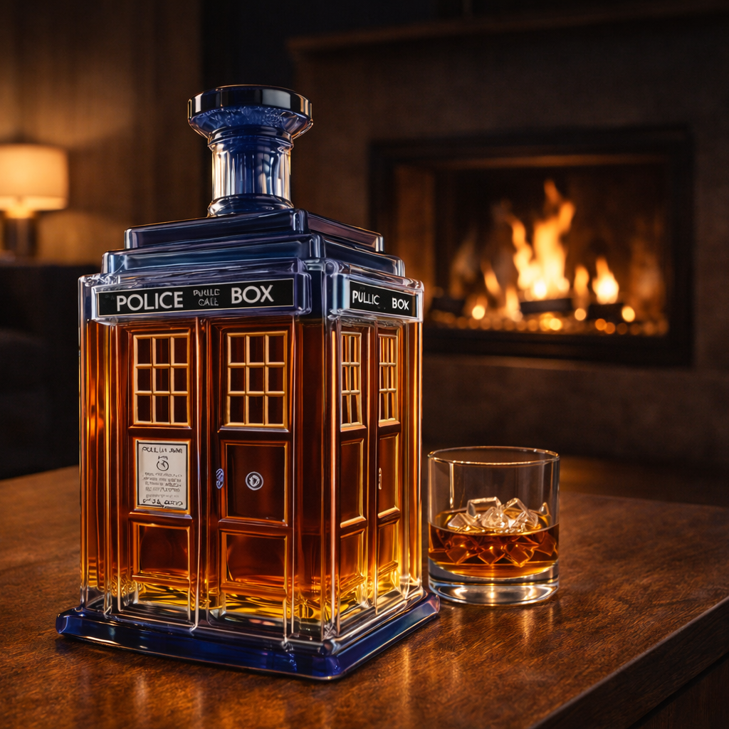 Decanter per Whiskey – Edizione Police Box