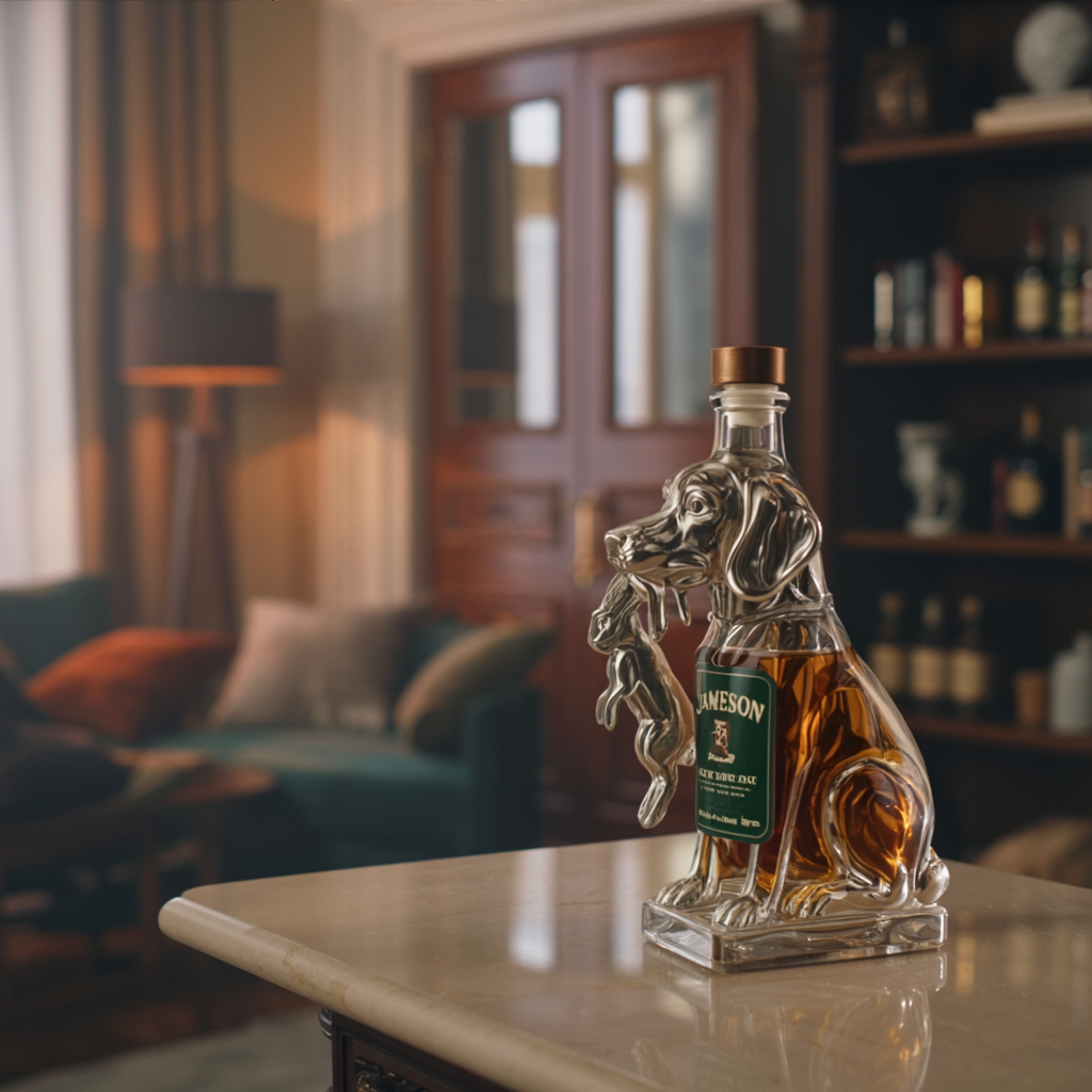 Decanter per Whiskey – Edizione Cane