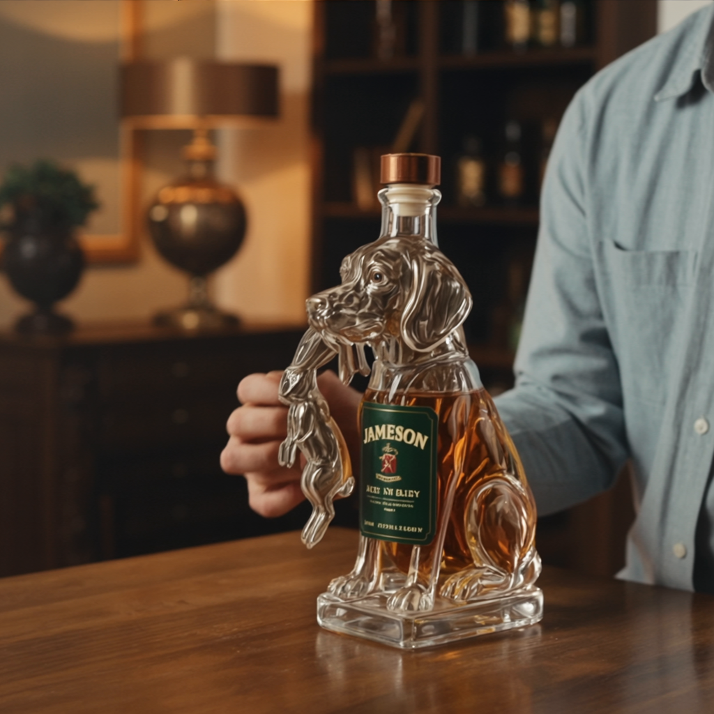 Decanter per Whiskey – Edizione Cane