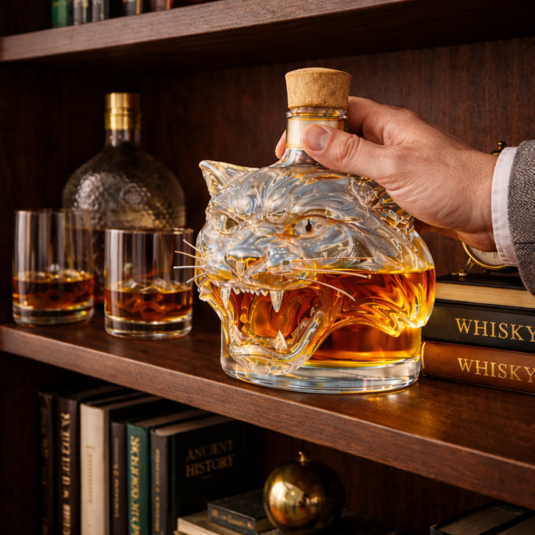 Decanter per Whiskey – Edizione Tigre