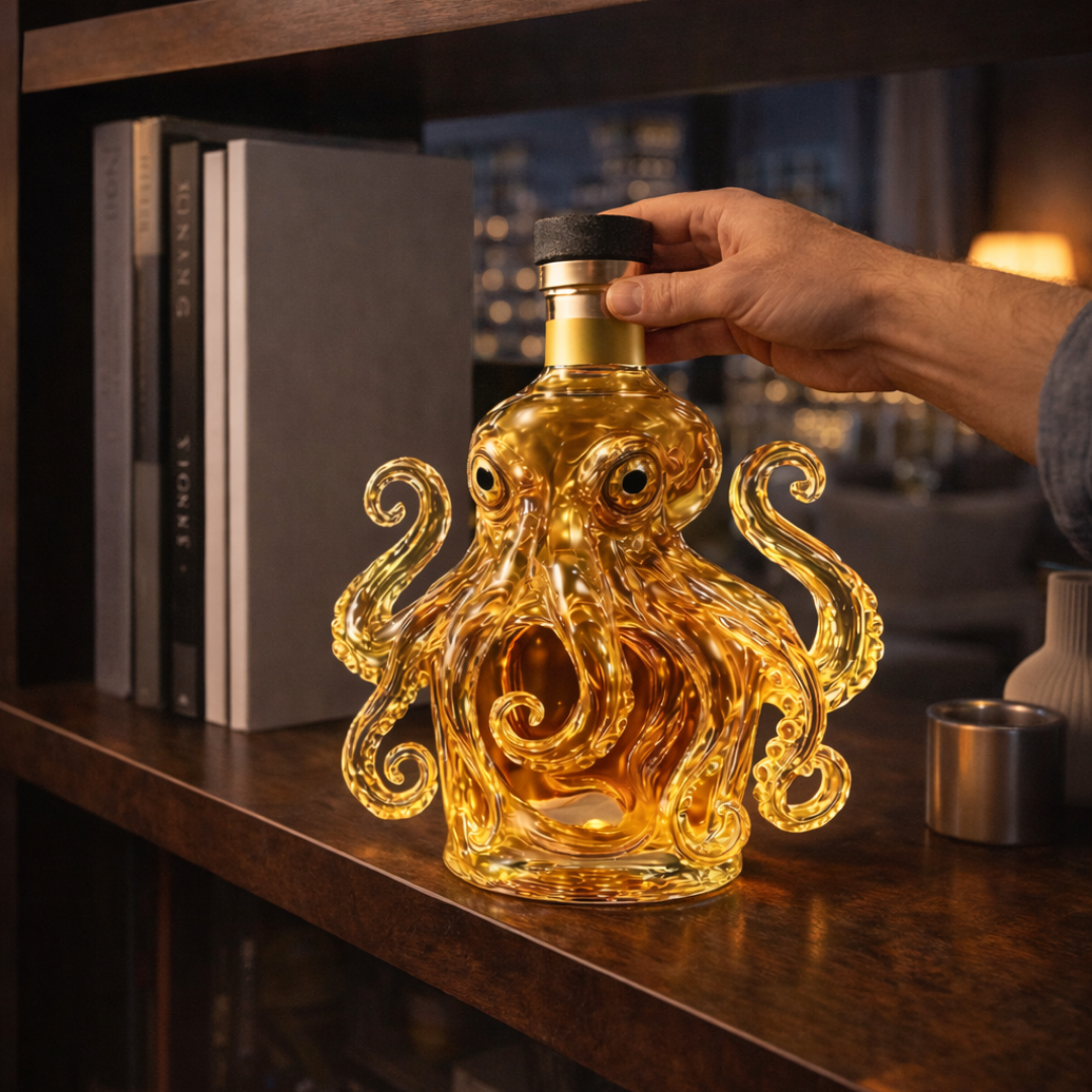 Decanter per Whiskey – Edizione Polpo