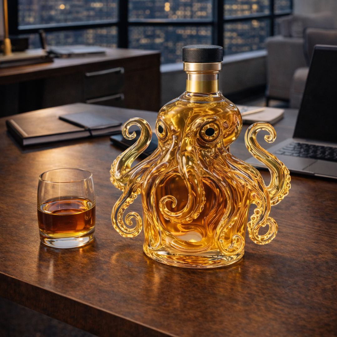 Decanter per Whiskey – Edizione Polpo