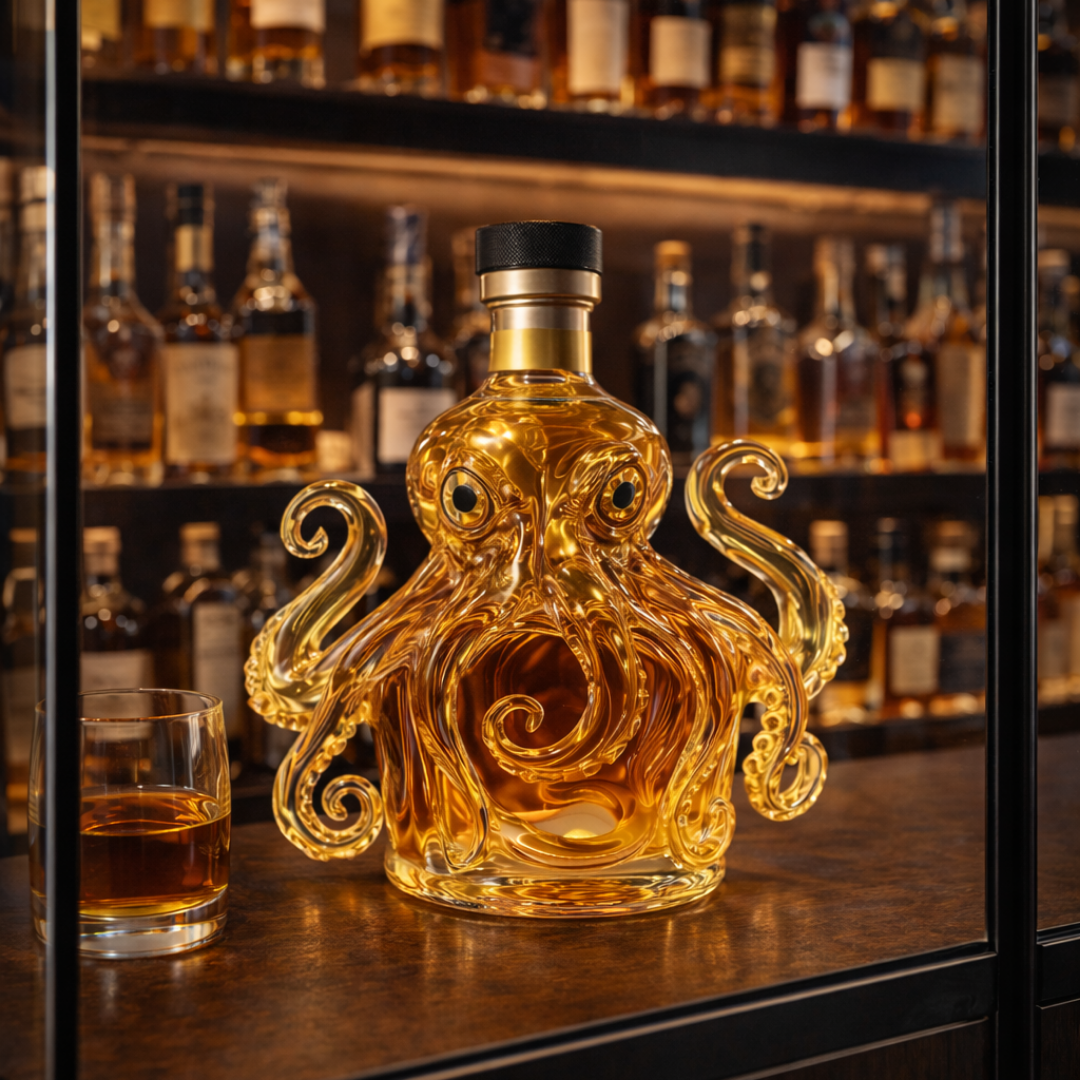 Decanter per Whiskey – Edizione Polpo