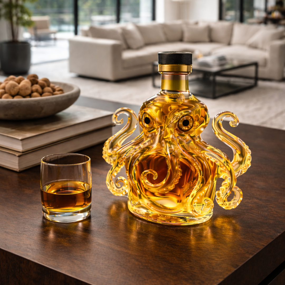 Decanter per Whiskey – Edizione Polpo
