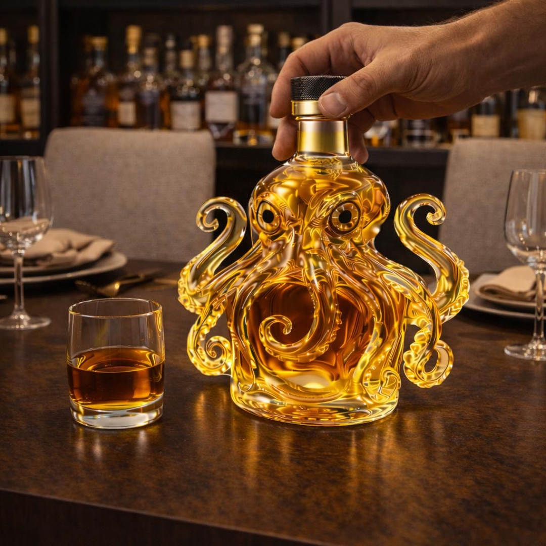 Decanter per Whiskey – Edizione Polpo