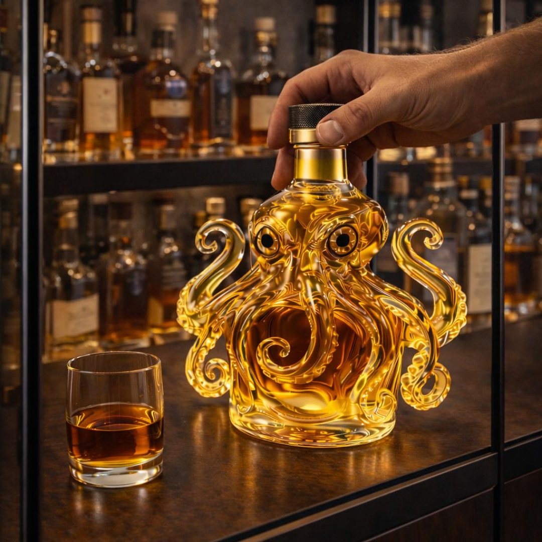 Decanter per Whiskey – Edizione Polpo